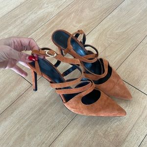 MNG mango women’s strappy heals